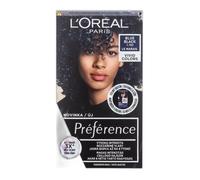 Teinture pour cheveux - L'Oréal Paris - Préférence Couleurs Vives - 60ml - Bleu Noir - Tous types de cheveux