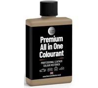 Teinture pour cuir tout-en-un The Scratch Doctor - Teinture auto-scellante pour cuir, peinture de réparation pour meubles, canapés, sièges de voiture (Beige, 100ml)