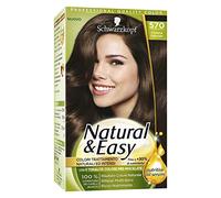 teinture pour les cheveux coloration permanent natural & easy n 570 brun naturel