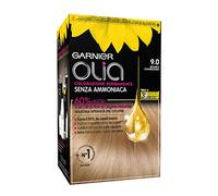 teinture pour les cheveux coloration permanent sans ammoniaque olia blond chiarissimo n.9