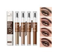 Teinture pour sourcils - Non spécifié - 4Pcs - Liquide fixant - Longue durée - Marron