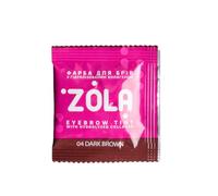 Teinture pour sourcils ZOLA 04 marron foncé + oxydant