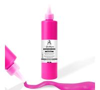 Teinture pour tissu 500 ml. Teinture textile résistante au lavage. Couleur pour tissus clairs. Lavable en machine, résistante au lavage, rose fluo
