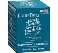 Teinture Textile Bleu Canard - 350g Tout-en-un - Prêt à l'emploi pour Vêtements et Tissus HAUTE COUTURE