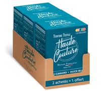 Teinture Textile Bleu Canard - 3x350g - Tout-en-un - Prêt à l'emploi pour Vêtements et Tissus HAUTE COUTURE