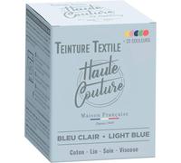 Teinture Textile Bleu Clair - 350g Tout-en-un - Prêt à l'emploi pour Vêtements et Tissus HAUTE COUTURE