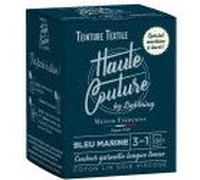 Teinture textile bleu marine colorant + sel + fixateur HAUTE COUTURE LIGHTNING