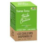 Teinture Textile - Haute Couture - Tout-en-un - 33 Couleurs - 350g - Vêtements et Tissus - Citron Vert