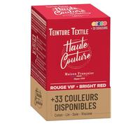 Teinture textile haute couture rouge vif 350g