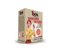 TEINTURE TEXTILE MACHINE CORAIL 350GR FIXATEUR + SEL - IDEAL