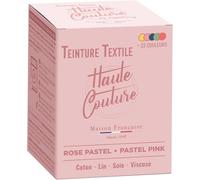 Teinture Textile Rose Pastel - 350g Tout-en-un - Prêt à l'emploi pour Vêtements et Tissus HAUTE COUTURE