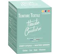 Teinture Textile Vert d'Eau - 350g Tout-en-un - Prêt à l'emploi pour Vêtements et Tissus HAUTE COUTURE