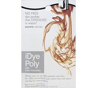 Teinture iDye Jacquard Tissu Synthé : Marron