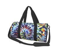 Teinture Trippy Tye, Sac de Voyage de Grande capacité, Sac à Main Rond, Sac de Voyage de Sport, fourre-Tout, Sac de Fitness