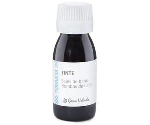 Teinture turquoise liquide pour créer des sels et bombes de bain | Couleur vive et vive | Facile à utiliser avec bouchon compte-gouttes | Idéal pour les préparations maison | 70 ml
