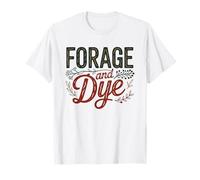 Teinturier Naturel Identité Artiste Textile Plantes Sauvages T-Shirt