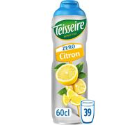 Teisseire Zéro Sucre, Sirop de Citron pour Boisson Rafraîchissante, Cocktails, Bidon (1 unité)