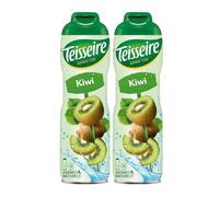 Teisseire Sirop de boisson Kiwi - 600 ml - Sirop au goût du fruit (lot de 2)