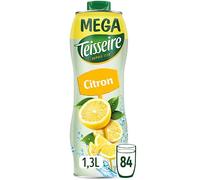 Teisseire Sirop de Citron pour Boisson Rafraîchissante, Cocktails, Bidon 1,3 L