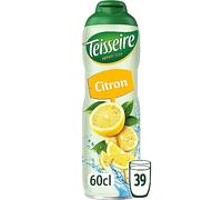Teisseire Sirop de Citron pour Boisson Rafraîchissante, Cocktails, Bidon Recyclable 60cl
