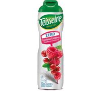 Teisseire sirop framboise & canneberge 0% 0,6l
