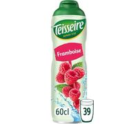TEISSEIRE - Sirop Fruité à la Framboise Intense, Saveur Généreuse et Rafraîchissante (60cL) - Le Lot De 3