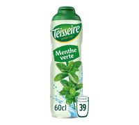 Teisseire – Sirop de Menthe Verte pour Boisson et Cocktails, Bidon Recyclable – 60 cl