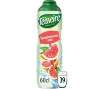 TEISSEIRE - Sirop Rafraîchissant au Pamplemousse Rose, Saveur Intense et Acidulée (60 cL) - Le lot de 3