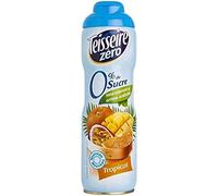Teisseire Zéro Sucre Sirop Tropical 60cl (lot de 4