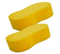 Tek Automotive Lot de 2 éponges géantes - Anti-rayures et super absorbantes pour le nettoyage de voiture, le kit de lavage de voiture et le matériel de nettoyage - Grandes éponges pour lavage de