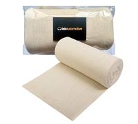 Tek Automotive Stockinette Rouleau de tissu 100 % pur coton de 400 g pour polissage de voiture, 9 m - Chiffon de polissage ultra doux et non pelucheux pour cirer le bois, le polissage et les détails