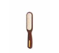 Tek brosse rectangulaire à dents courtes en bois d’Ovangkol