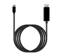 Tek Styz Kit DisplayPort compatible avec Lenovo Z2 Plus vers USB-C/PD vers 4K/60 Hz avec câble fin de 1,8 m (DP)