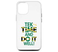 Tek Yuh Time and Do It Well Proverbes jamaïcains et Signification Coque pour iPhone 12/12 Pro