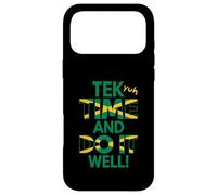 Tek Yuh Time and Do It Well Proverbes jamaïcains et Signification Coque pour iPhone 17 Pro Max