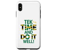 Tek Yuh Time and Do It Well Proverbes jamaïcains et Signification Coque pour iPhone XS Max