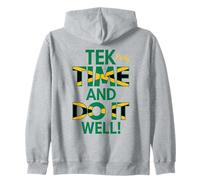 Tek Yuh Time and Do It Well Proverbes jamaïcains et Signification Sweat à Capuche