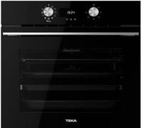 Teka AirFry HLB 8406 P Four à air pyrolytique, 70 l, 8 fonctions de cuisson, avec système de nettoyage DualClean, verre noir
