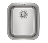 TEKA BE 34.40 Évier sous-évier 1 bac pour meubles de 45 cm, bac en acier inoxydable, installation facile, design moderne, couleur acier inoxydable