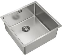 Teka Be Linea évier en acier inoxydable avec siphon 44x44 cm acier 115000064