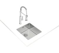 Teka Belinea Rs15 40.40 Silentsmart Square Silver Silver One Size