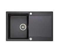 Teka Clivo évier en granit 78x49.5 cm gris/graphite/onyx 40148000