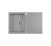 Teka Clivo évier en granit 78x49.5 cm gris/graphite/onyx 40148001