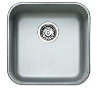 TEKA Cuve BE sous plan 1 bac Inox Lisse