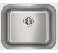 Teka Évier BET 50.40 PLUS 115010042 - Évier en acier inoxydable à une cuve avec trois modes d'installation