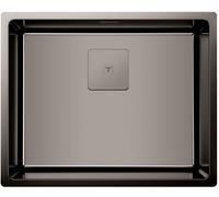 Teka Flexlinea évier en acier inoxydable avec siphon 54x44 cm graphite 115000024