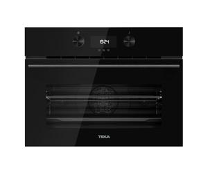 Teka Four compact 45 cm, four + micro-ondes, système de nettoyage HydroClean ECO, multifonction SurroundTemp, 11 fonctions de cuisson, Touch Control, 3 verres, couleur noir, HLC 8440 C