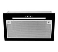 Groupe filtrant - TEKA - GFG 2 VERRE - Evacuation & recyclage - 756 m3/h - Noir