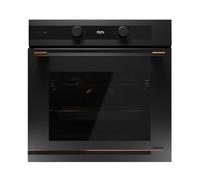 TEKA HLB 84-G1 BM Four multifonction 70 l, 9 fonctions de cuisson, système de nettoyage Hydroclean Pro, design Infinity G, fonction SurroundTemp, système Soft Close, 2 verres, noir mat