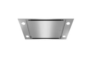 Teka - Hotte aspirante de plafond encastrée avec extraction de bord et fonction FreshAir - Modèle DHT 96340 IX SS